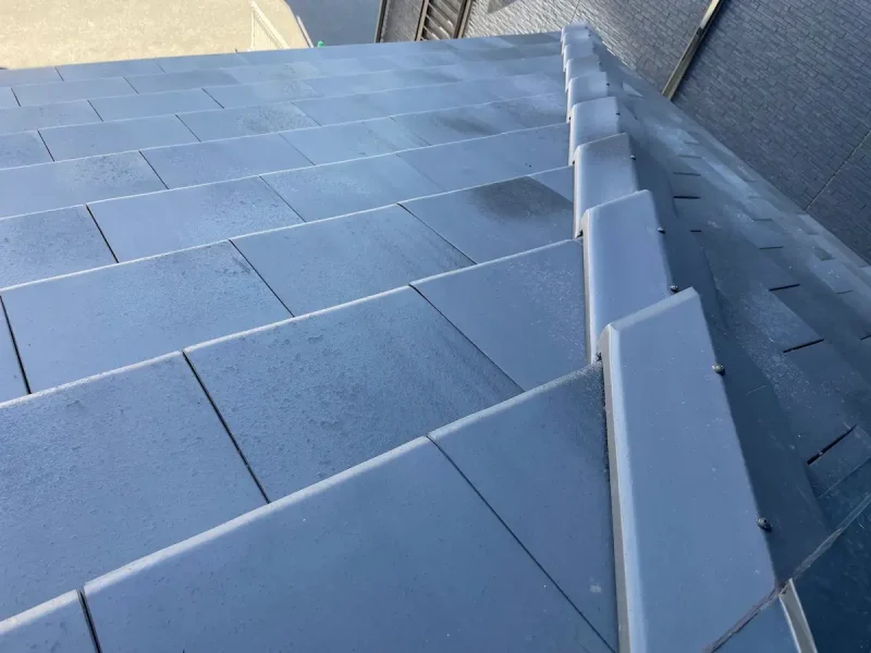 栄四郎瓦のフラットタイプの瓦